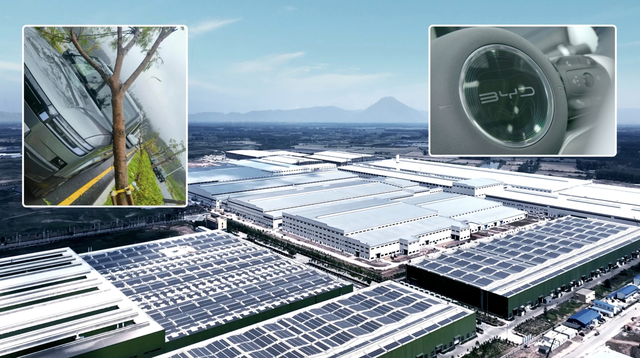 B&atilde;o Noul c&agrave;n qu&eacute;t nh&agrave; m&aacute;y BYD, một xe th&agrave;nh phẩm bị hư hỏng- Ảnh 1.