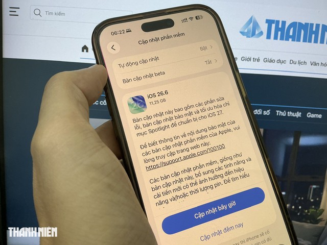 iOS 26.6 ch&iacute;nh thức ra mắt với 3 thay đổi đ&aacute;ng ch&uacute; &yacute; - Ảnh 1.
