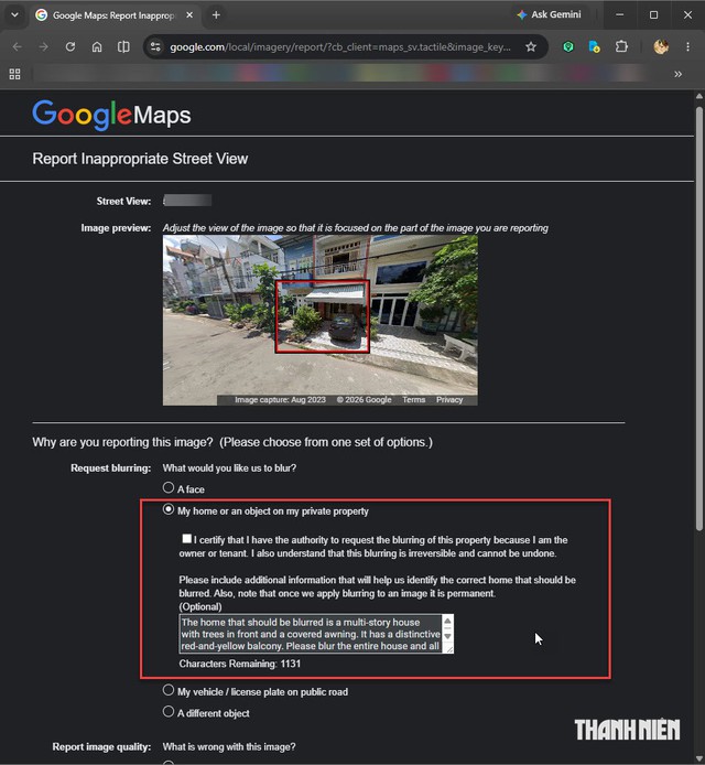 Mẹo tránh bị soi mói nhà riêng trên Google Maps - Ảnh 2.