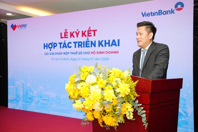 VNPAY phối hợp với VietinBank triển khai bộ giải ph&aacute;p nộp thuế số cho hộ kinh doanh - Ảnh 3.