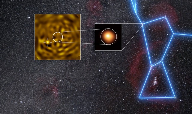First image taken of Betelgeuse's elusive companion star - Ảnh 1.
