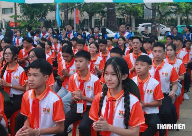 Li&ecirc;n hoan Thiếu nhi 3 nước Việt Nam - L&agrave;o - Campuchia - Ảnh 4.