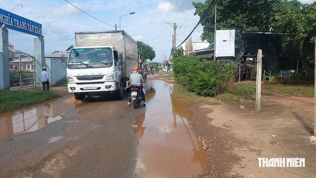 Đường xuống cấp- Ảnh 1.