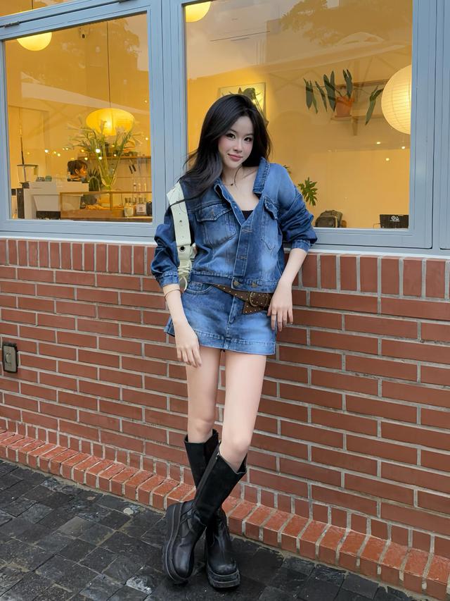 Biến hóa phong cách đường phố cùng những set đồ denim độc đáo- Ảnh 3.