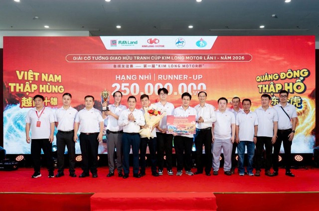 'Quảng Đ&ocirc;ng Thập Hổ' đạt hạng nhất giải cờ tướng giao hữu tranh c&uacute;p Kim Long Motor- Ảnh 5.