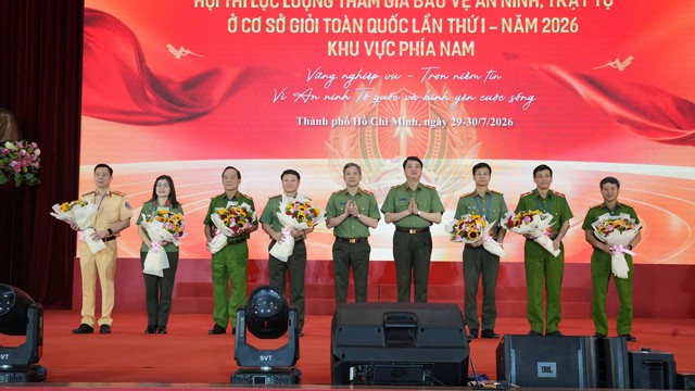 Khai mạc hội thi 'Bảo vệ an ninh, trật tự ở cơ sở giỏi'- Ảnh 1.