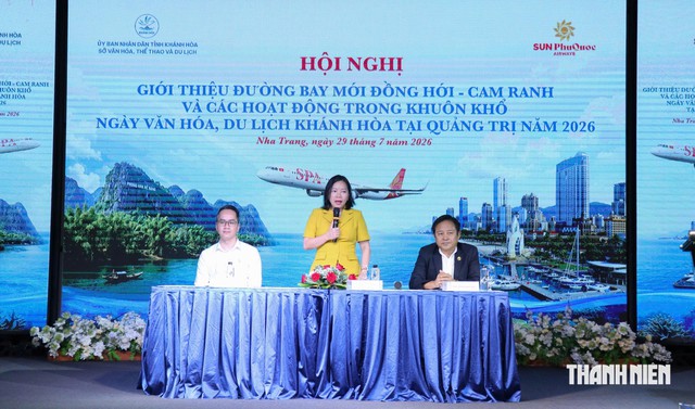 Mở đường bay Đồng Hới - Cam Ranh: Kỳ vọng h&uacute;t kh&aacute;ch Bắc Trung bộ- Ảnh 1.