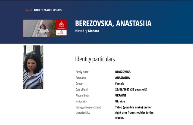 Interpol truy nã nghi phạm đánh bom tại Monaco - Ảnh 1.