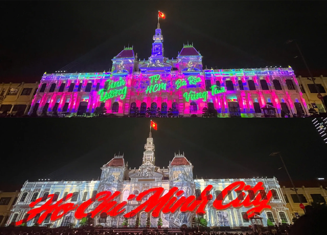Phương Thanh hát ‘Tái sinh’ trước ‘biển người’ tại chương trình nghệ thuật 3D Mapping - Ảnh 2.