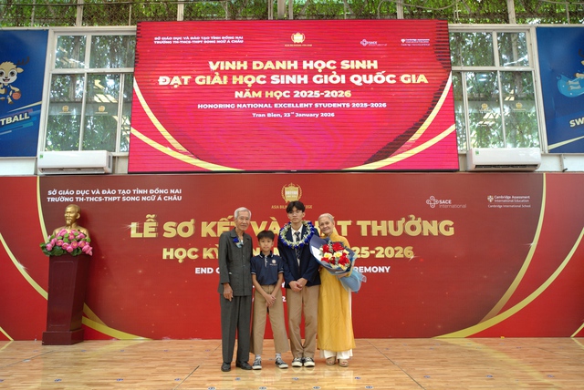 Trường tư thục tại Đồng Nai đạt 100% tốt nghiệp và có thủ khoa cấp thành phố- Ảnh 3.