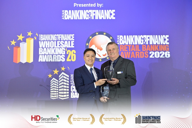 HD Securities nhận 2 giải thưởng ng&acirc;n h&agrave;ng đầu tư v&agrave; tr&aacute;i phiếu doanh nghiệp - Ảnh 1.