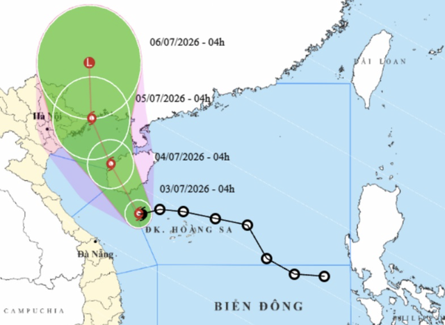 Bão số 1 (bão Maysak) giật cấp 10, dự báo 3 tỉnh đón gió bão mạnh- Ảnh 1.