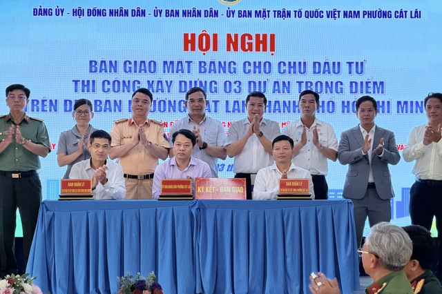 TP.HCM bàn giao 100% mặt bằng mở rộng đường Nguyễn Thị Định, nút giao Mỹ Thủy- Ảnh 3.