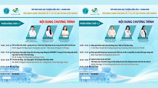 HALMeS-2026: Điểm hẹn khoa học của giới laser v&agrave; y học t&aacute;i tạo tại TP.HCM - Ảnh 5.