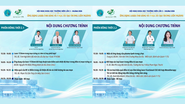 HALMeS-2026: Điểm hẹn khoa học của giới laser v&agrave; y học t&aacute;i tạo tại TP.HCM - Ảnh 7.