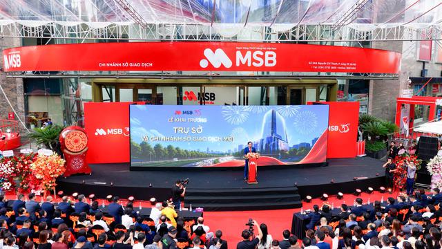 MSB khai trương Hội sở ch&iacute;nh v&agrave; Sở Giao dịch mới, ch&agrave;o mừng 35 năm th&agrave;nh lập- Ảnh 2.