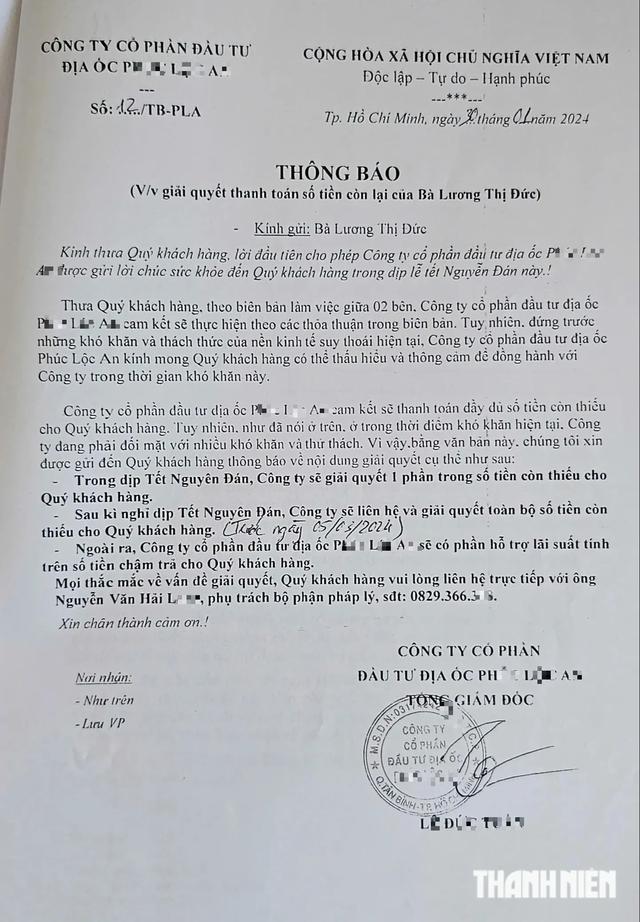 Người phụ nữ 72 tuổi tố công ty địa ốc dựng cảnh lừa đảo- Ảnh 3.