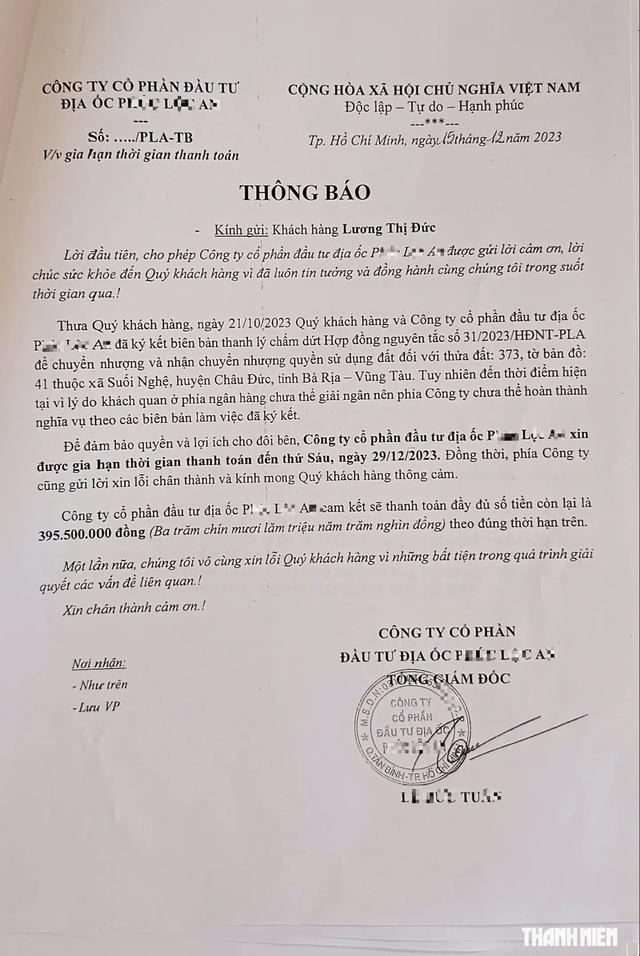 Người phụ nữ 72 tuổi tố công ty địa ốc dựng cảnh lừa đảo- Ảnh 2.