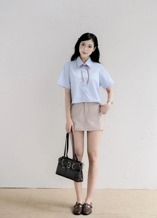 Đổi gió phong cách mỗi ngày cùng áo sơ mi tay ngắn- Ảnh 3.