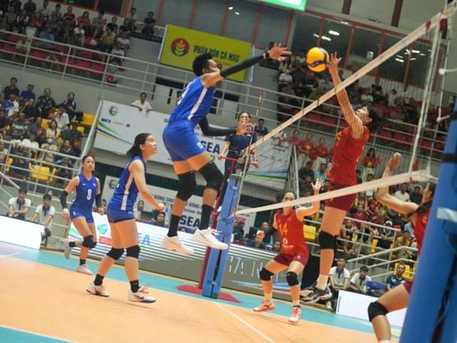 Đội tuyển b&oacute;ng chuyền nữ Việt Nam thắng vất vả Philippines ở chặng 1 SEA V.Cup 2026- Ảnh 1.