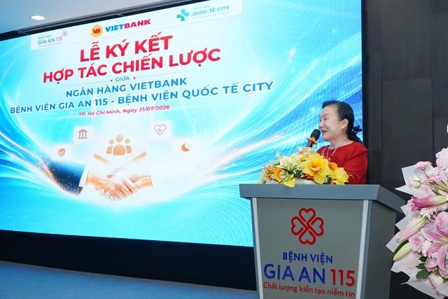 VIETBANK ký kết hợp tác chiến lược cùng Bệnh viện Gia An 115 và Bệnh viện quốc tế City - Ảnh 1.