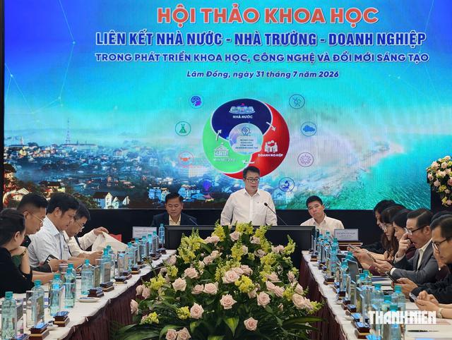 Lâm Đồng kỳ vọng phát triển khoa học, công nghệ từ liên kết '3 nhà'- Ảnh 1.