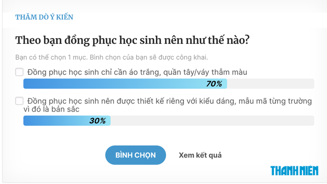 'Theo t&ocirc;i &aacute;o trắng, quần sẫm m&agrave;u l&agrave; đồng phục học sinh cả nước'- Ảnh 1.
