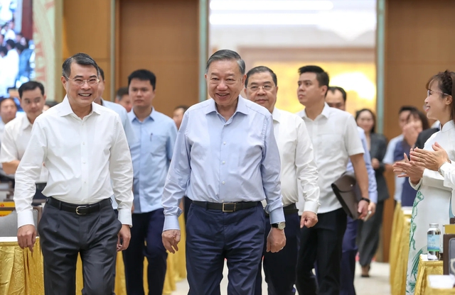 Tổng Bí thư, Chủ tịch nước dự hội nghị trực tuyến Chính phủ với các địa phương- Ảnh 1.
