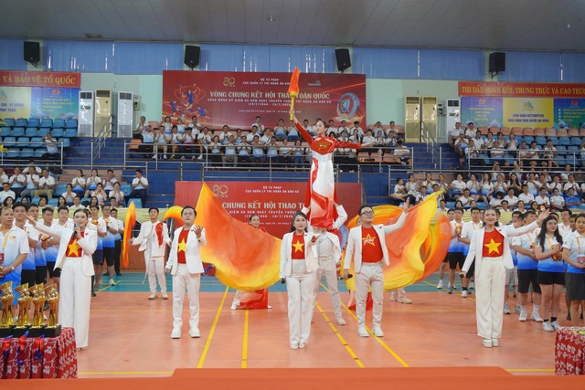 34 tỉnh, thành tranh tài tại hội thao chào mừng 80 năm Thi hành án dân sự - Ảnh 3.