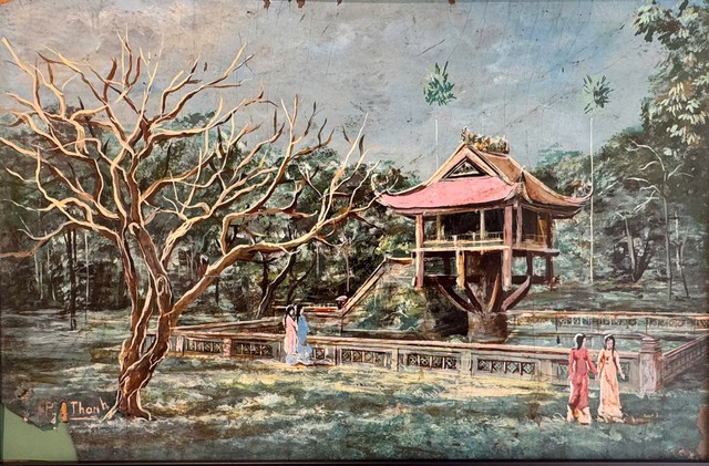 'Mở kho' hàng trăm tranh, hiện vật sơn mài từ thập niên 1950- Ảnh 10.