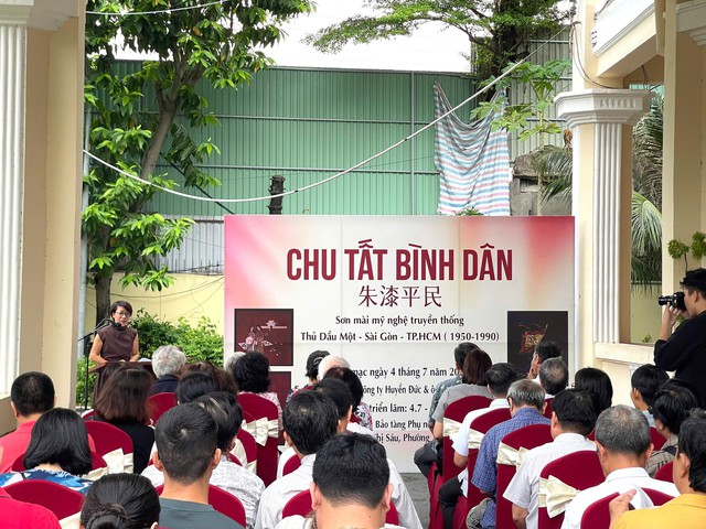 'Mở kho' hàng trăm tranh, hiện vật sơn mài từ thập niên 1950- Ảnh 1.