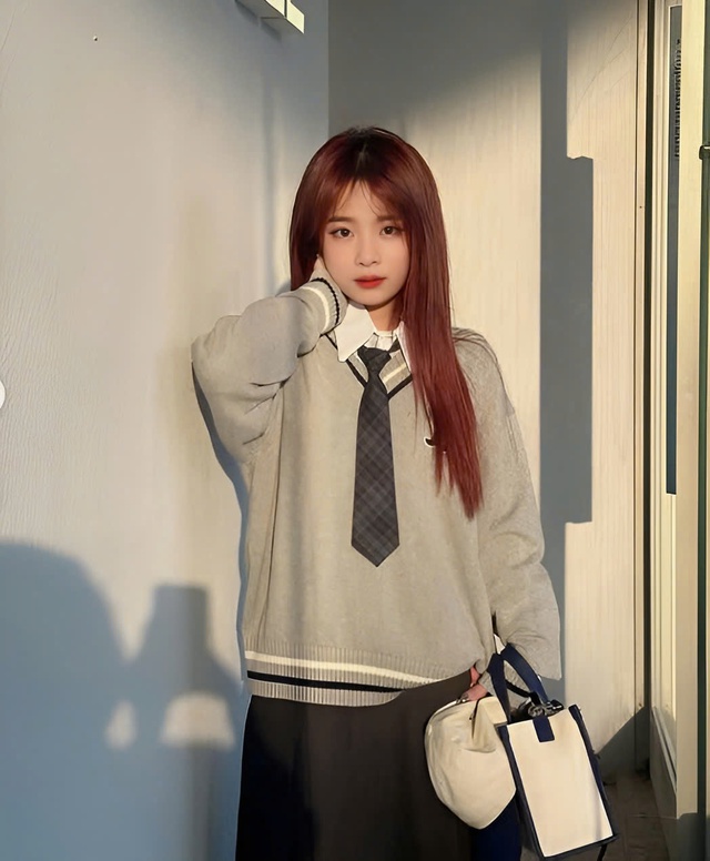 Học các sao nữ diện đồ phong cách preppy tôn khí chất tri thức- Ảnh 7.