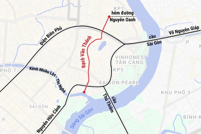 Tháng 10.2026, TP.HCM dự kiến cải tạo con rạch dài 2,24 km, ảnh hưởng 1.077 hộ dân - Ảnh 3.
