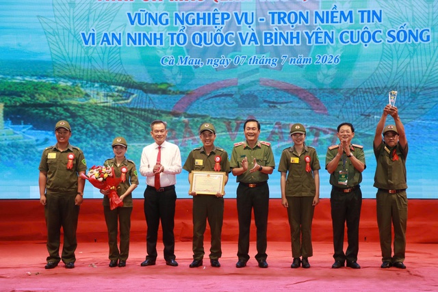 Lần đầu Cà Mau quy tụ 4.458 thành viên bảo vệ an ninh, trật tự cơ sở - Ảnh 3.