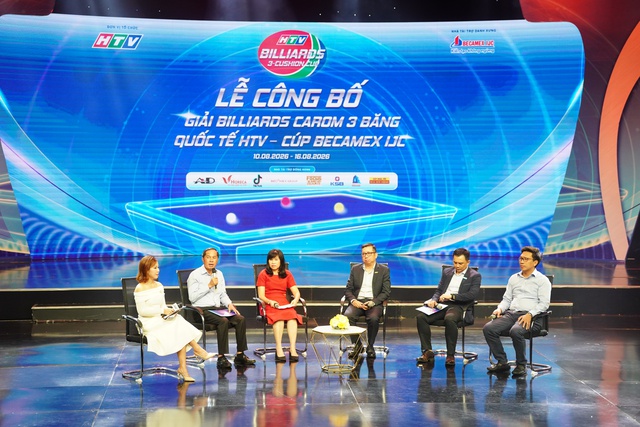 Dàn cơ thủ hàng đầu Việt Nam đấu giải billiards carom 3 băng quốc tế HTV 2026- Ảnh 1.