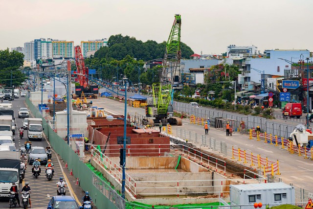 TP.HCM chuẩn bị khoan hầm metro số 2 ở đường Trường Chinh, Cách Mạng Tháng Tám - Ảnh 1.