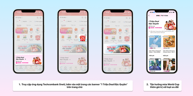 Techcombank OneU: Theo nhịp World Cup, sống trọn từng trải nghiệm - Ảnh 2.