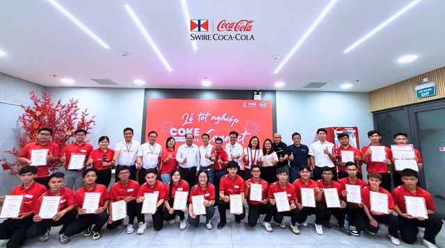 Nhà máy Coca-Cola tổ chức tư vấn nghề nghiệp cho sinh viên Tây Ninh - Ảnh 1.