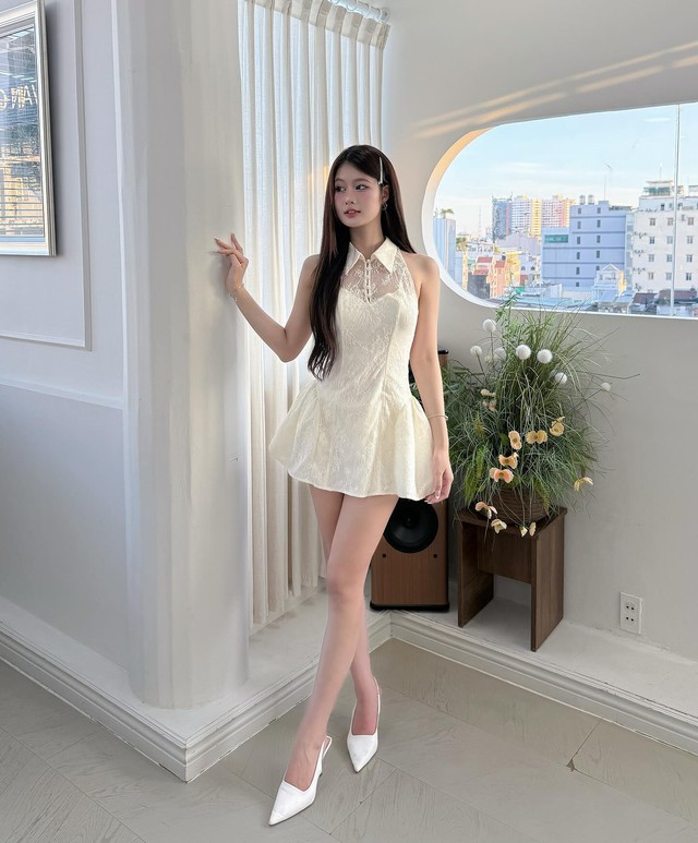 Mùa hè rực rỡ gọi tên những chiếc đầm không tay tinh tế- Ảnh 4.