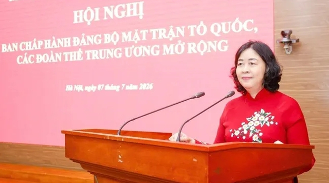 Tiếp tục tinh gọn bộ máy bên trong từng cơ quan của Mặt trận- Ảnh 1.