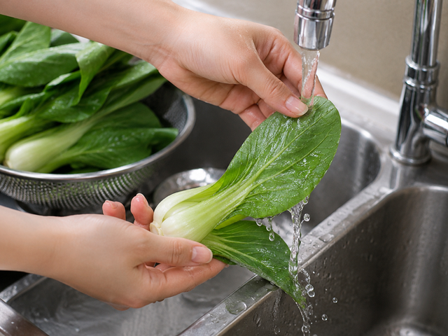 Rửa rau bằng nước muối có thực sự sạch hơn nước thường? - Ảnh 1.
