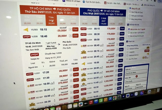 Giá vé máy bay bất ngờ giảm giữa cao điểm hè - Ảnh 2.