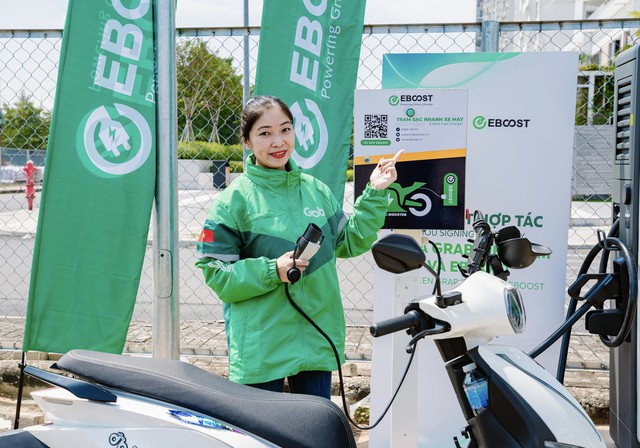 Grab đầu tư trạm sạc cho tất cả các loại xe điện - Ảnh 2.