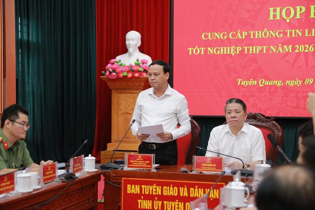 Đề xuất thi lại môn toán tại Trường THPT chuyên Tuyên Quang - Ảnh 1.