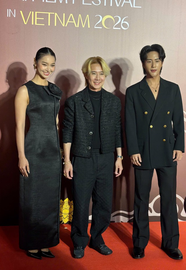 NSND Hồng V&acirc;n, Thanh Th&uacute;y c&ugrave;ng d&agrave;n sao Th&aacute;i đổ bộ thảm đỏ Thai film festival in Vietnam 2026- Ảnh 6.