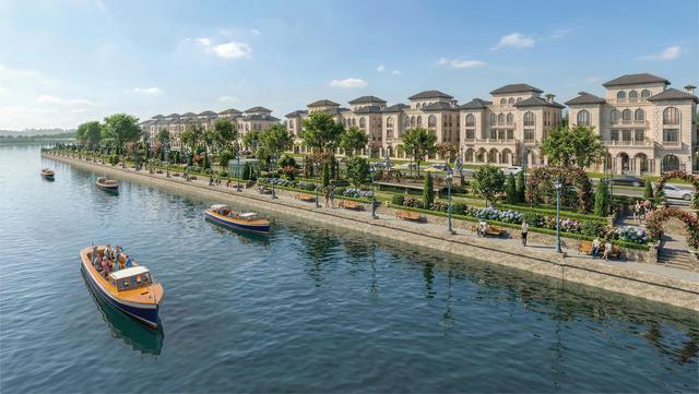Khởi công 'đại đô thị sinh thái' ven sông trên đại lộ Tây Thăng Long - Ảnh 2.