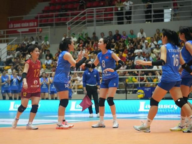 Đội tuyển bóng chuyền nữ Việt Nam thắng ngược ngoạn mục Indonesia ở chặng 1 SEA V.Cup- Ảnh 2.