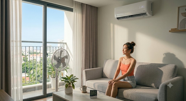 Mẹo dùng điều hòa ngày nóng để giảm hóa đơn tiền điện - Ảnh 1.