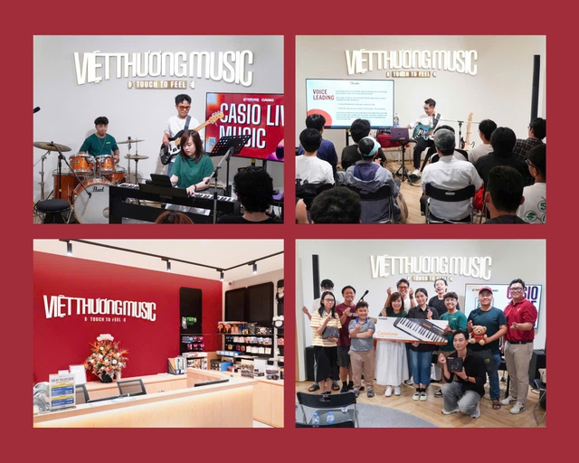 Việt Thương Music ra mắt Flagship Store 180 Võ Thị Sáu: Không gian ‘Chạm để Cảm’ - Ảnh 1.