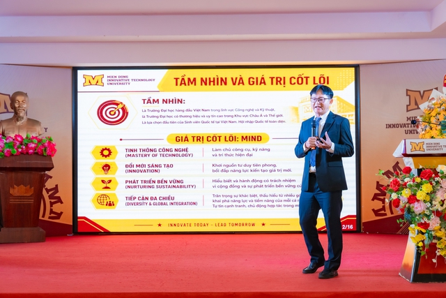 Trường ĐH C&ocirc;ng nghệ Miền Đ&ocirc;ng c&oacute; hiệu trưởng mới l&agrave; gi&aacute;o sư cơ học - Ảnh 2.